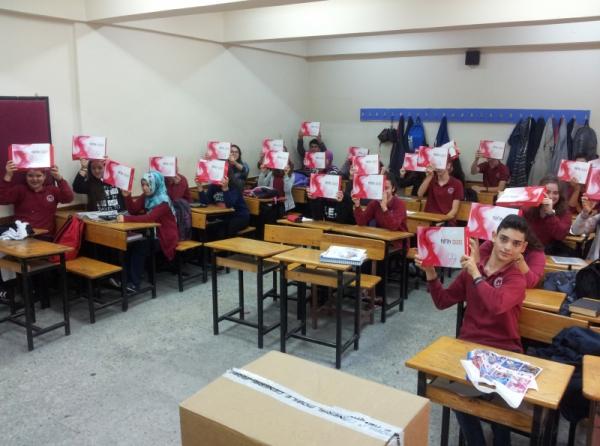 Fatih Projesi kapsamında okulumuzda tablet dağıtımı gerçekleştirildi.